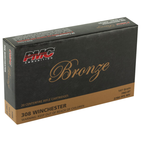 PMC BRONZE 308WIN 147GR FMJ 20 Rounds - Image 4