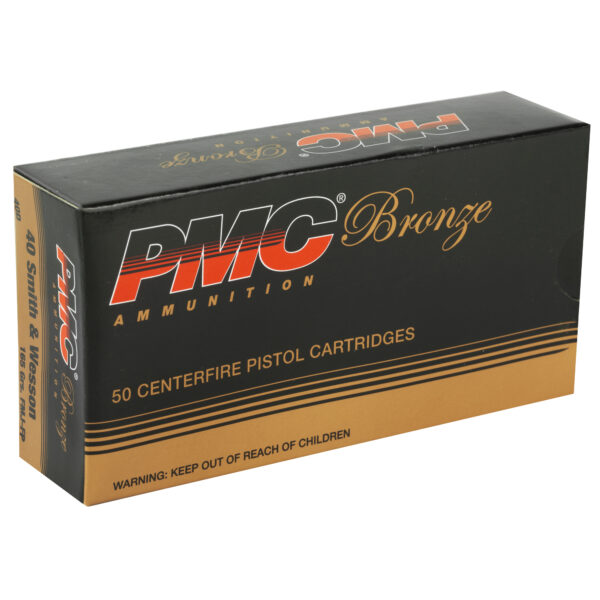 PMC BRONZE 40SW 165GR FMJ 50 Rounds - Image 5