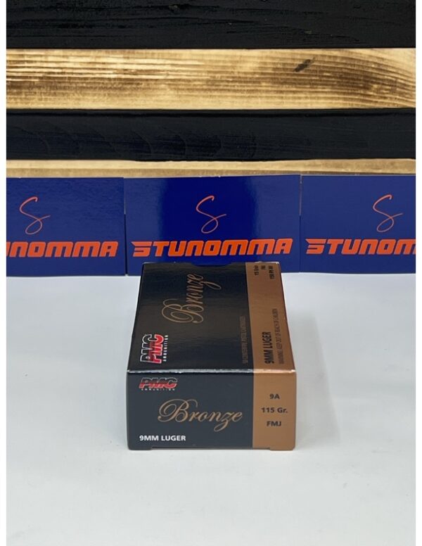 PMC 9A BRONZE 9MM 115GR FMJ 50