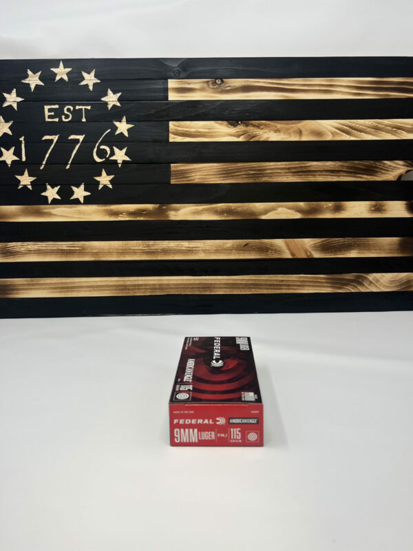 FEDERAL AMERICAN EAGLE 9MM 115GR FMJ 1000 Rounds Free Shipping! 9DP - Image 4