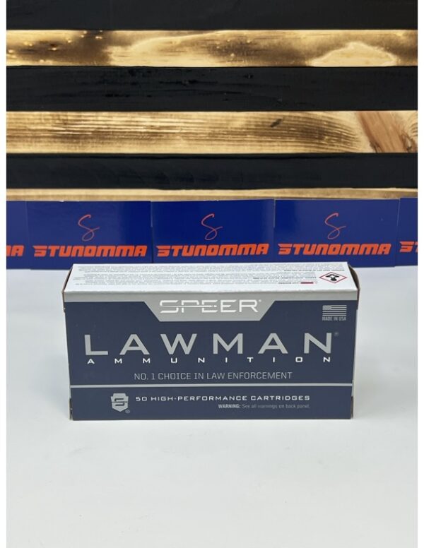 SPEER LAWMAN 380ACP 95GR TMJ 50 Rounds - Image 4