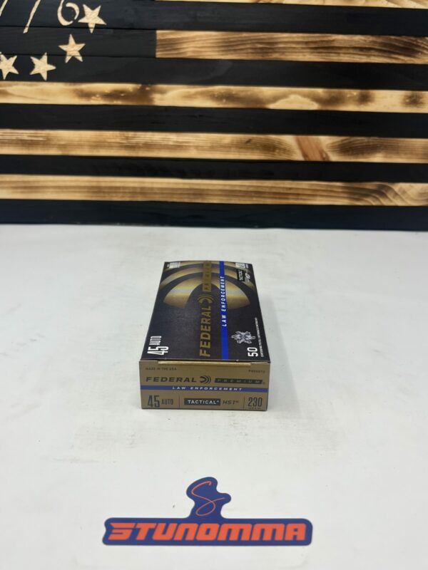 FEDERAL LAW ENFORCEMENT P45HST2 45ACP 230GR HP 50 - Image 3