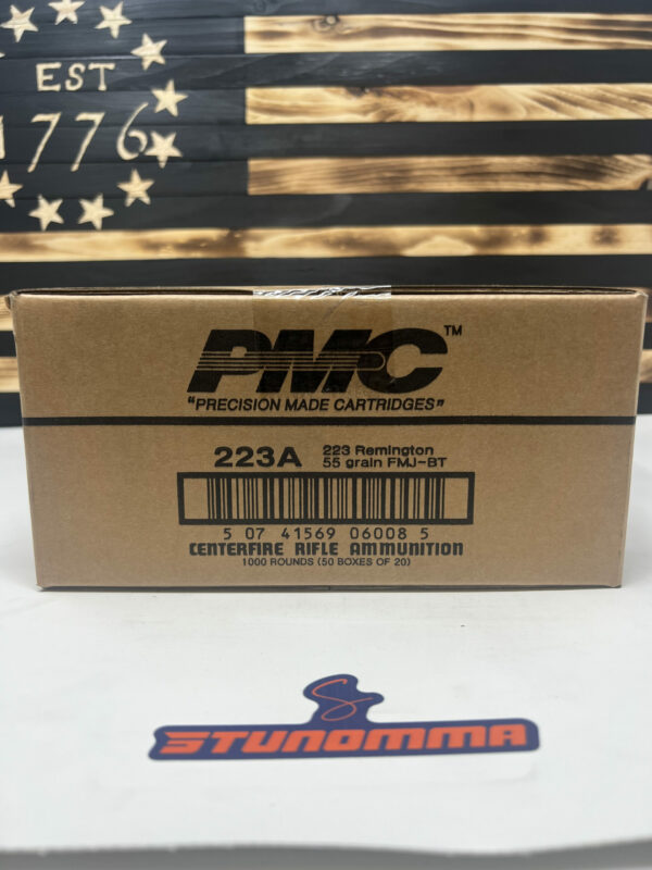 PMC BRONZE 223REM 55GR FMJ 1000 Rounds Free Shipping! 223A