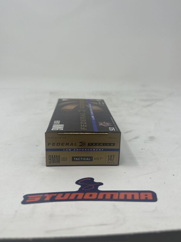 FEDERAL  LAW ENFORCEMENT HST 9MM 147GR JHP 250 Rounds P9HST2 - Image 2