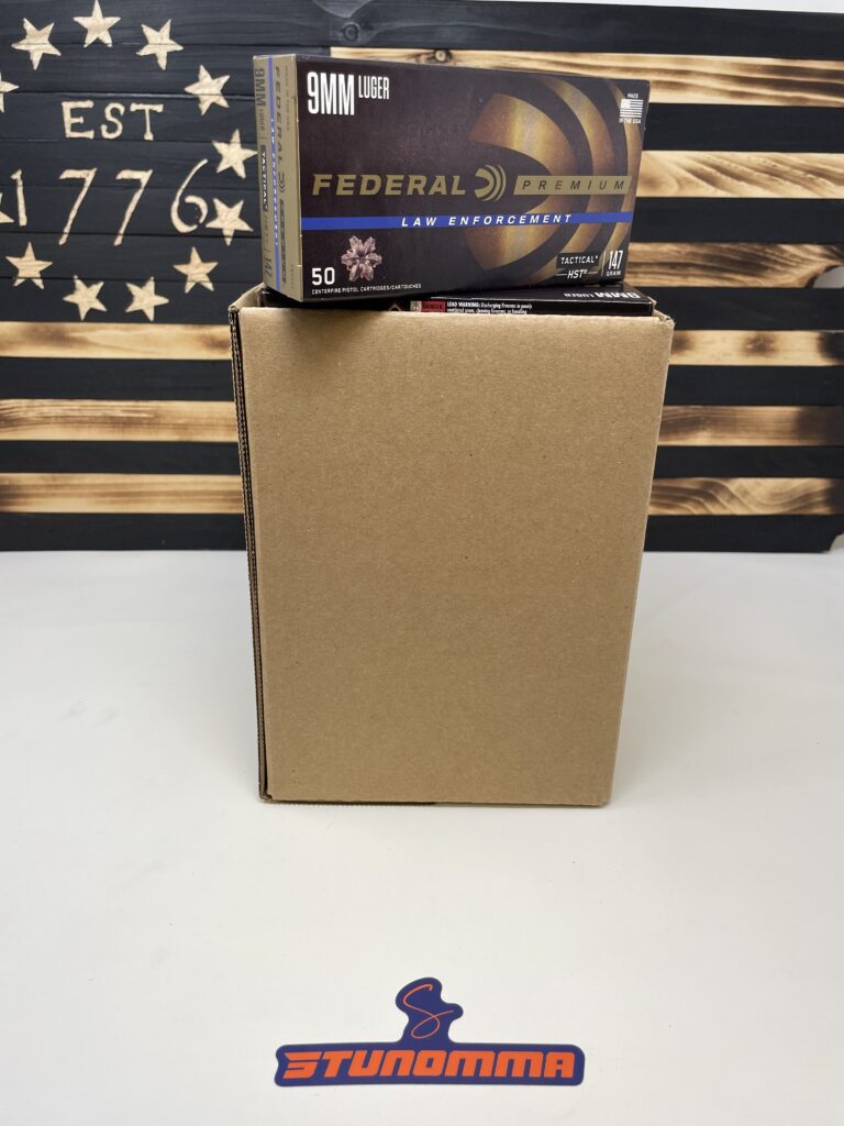 FEDERAL LAW ENFORCEMENT HST 9MM 147GR JHP 500 Rounds Free Shipping ...