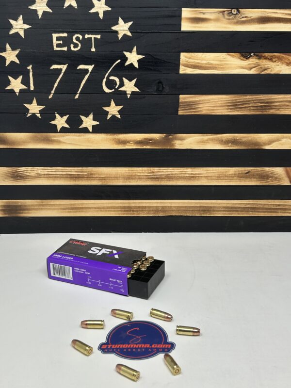 PMC 9MM SFX 124 Grain JHP 50 Rounds - Image 4